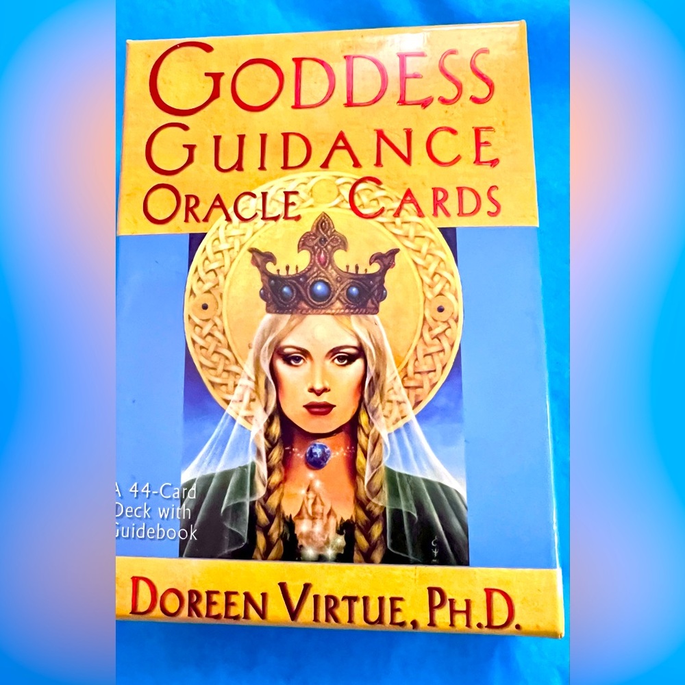 Doreen Virtue Goddess Guidance Oracle Cards 44 Cards & Guidebook Complete